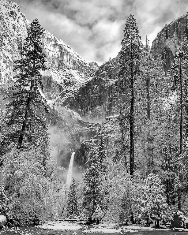 Yosemite Water Fall in Spring